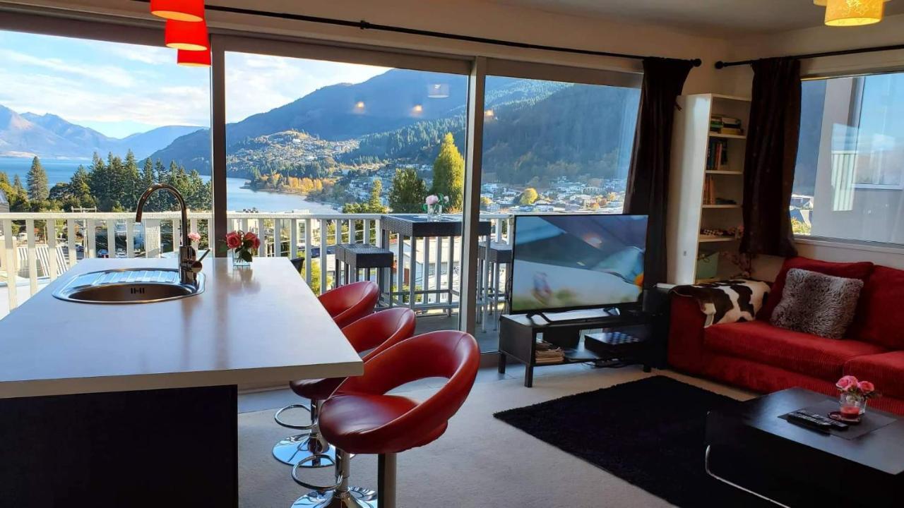 Central Lakeview Apartment With Amazing Rooftop 镇上湖景三室套房 Queenstown Eksteriør billede